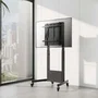 Aisens Soporte PRO de Suelo con Ruedas y Contrapeso FT100E-263 para TV 60-100 pulgadas